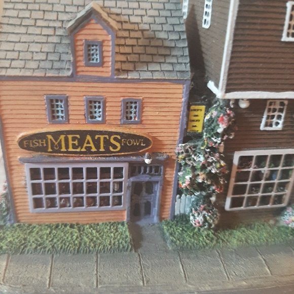 Hawthorne Village Peppercricket Market Charles Wysocki Sculpture Florist Meat - Picture 7 of 12